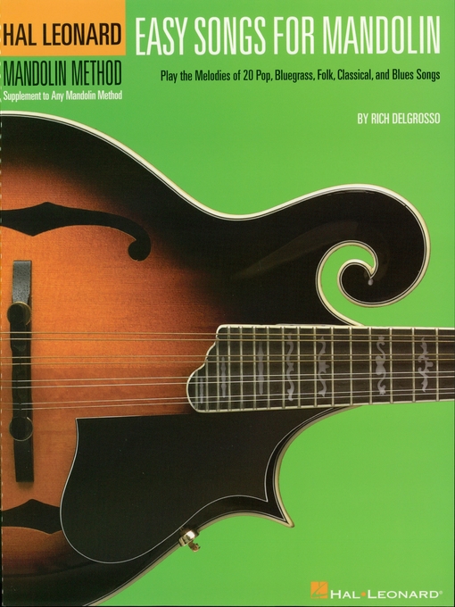 Title details for Easy Songs for Mandolin by Hal Leonard Corp. - Available